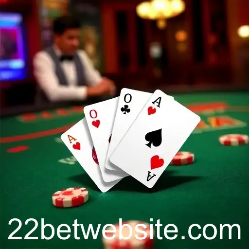 Exploring the Thrills of Blackjack in the Online Gaming Realm of 22bet